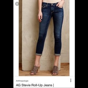 AG Stevie Roll up jeans
